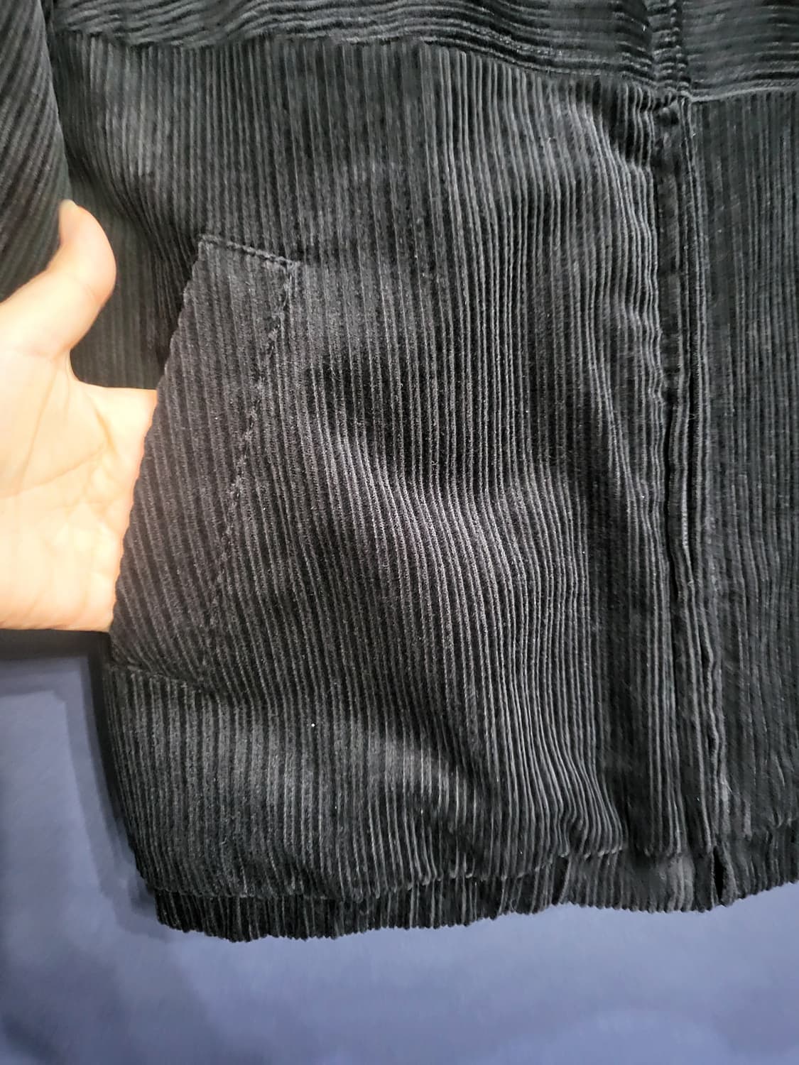 나인웨스트 코듀로이 패딩자켓 상품이미지4