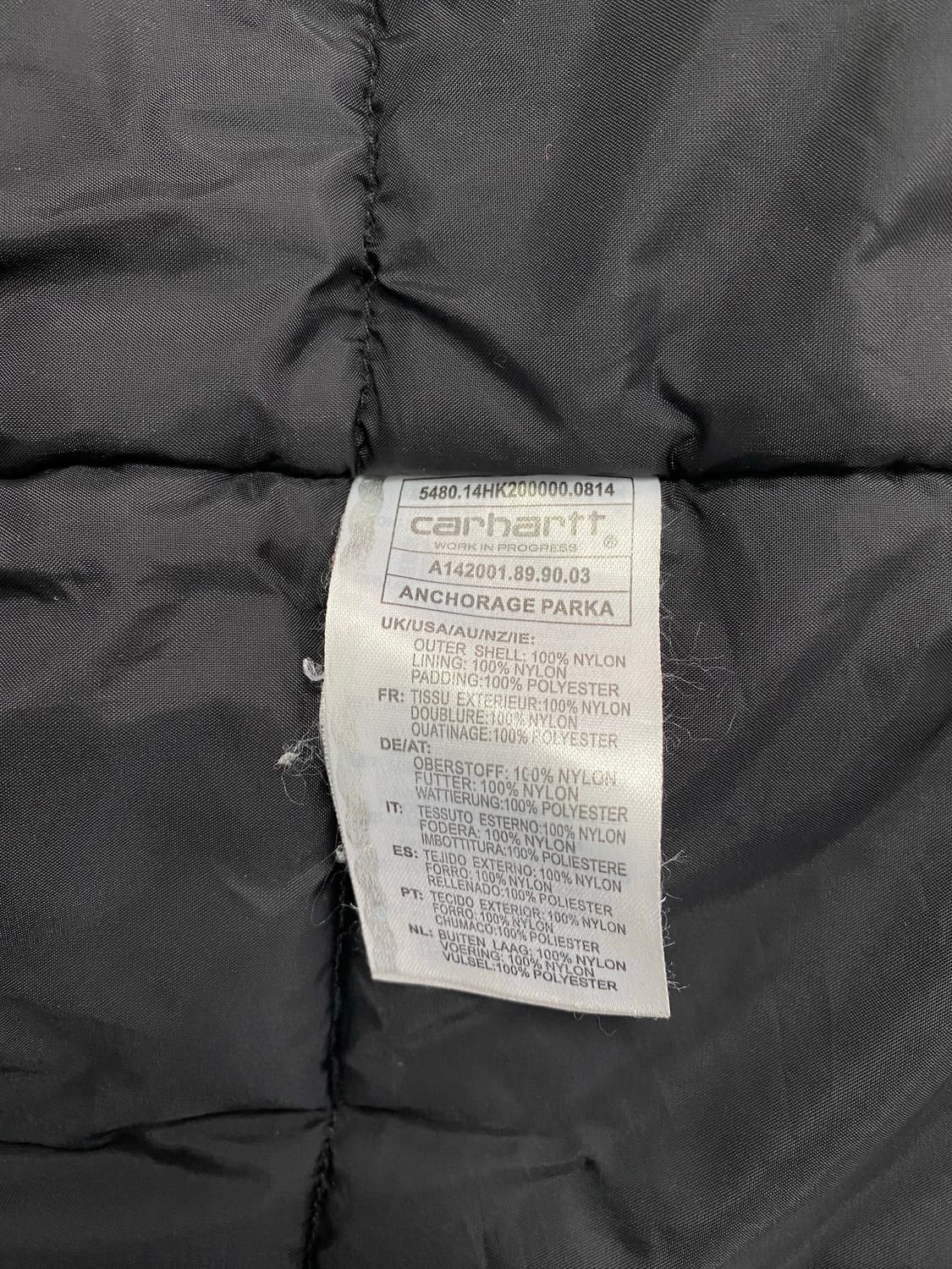 칼하트 윕 앵커리지 자켓 (XS) 상품이미지6