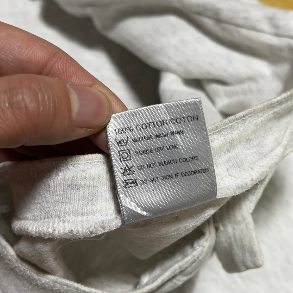 USA 90s The beatles Og 헨리넥 롱슬리브 상품이미지10