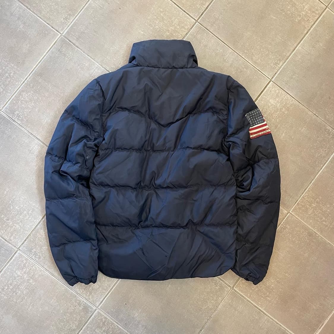 폴로 덕다운 성조기패딩 상품이미지6