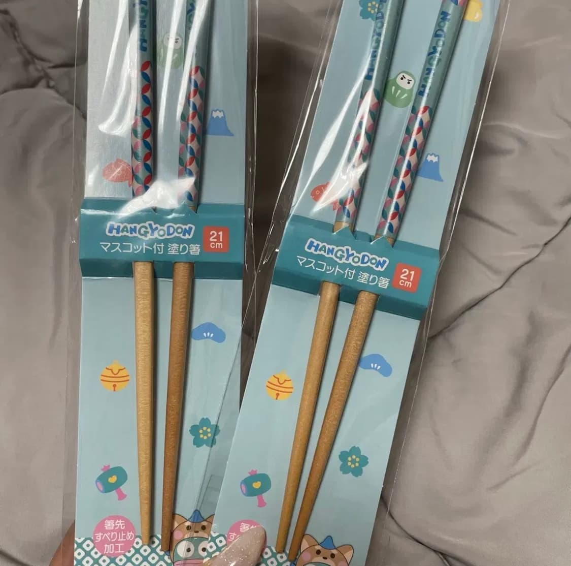 산리오 한교동 스케이터 십이지(강아지) 마스코트 젓가락 21cm 상품이미지3