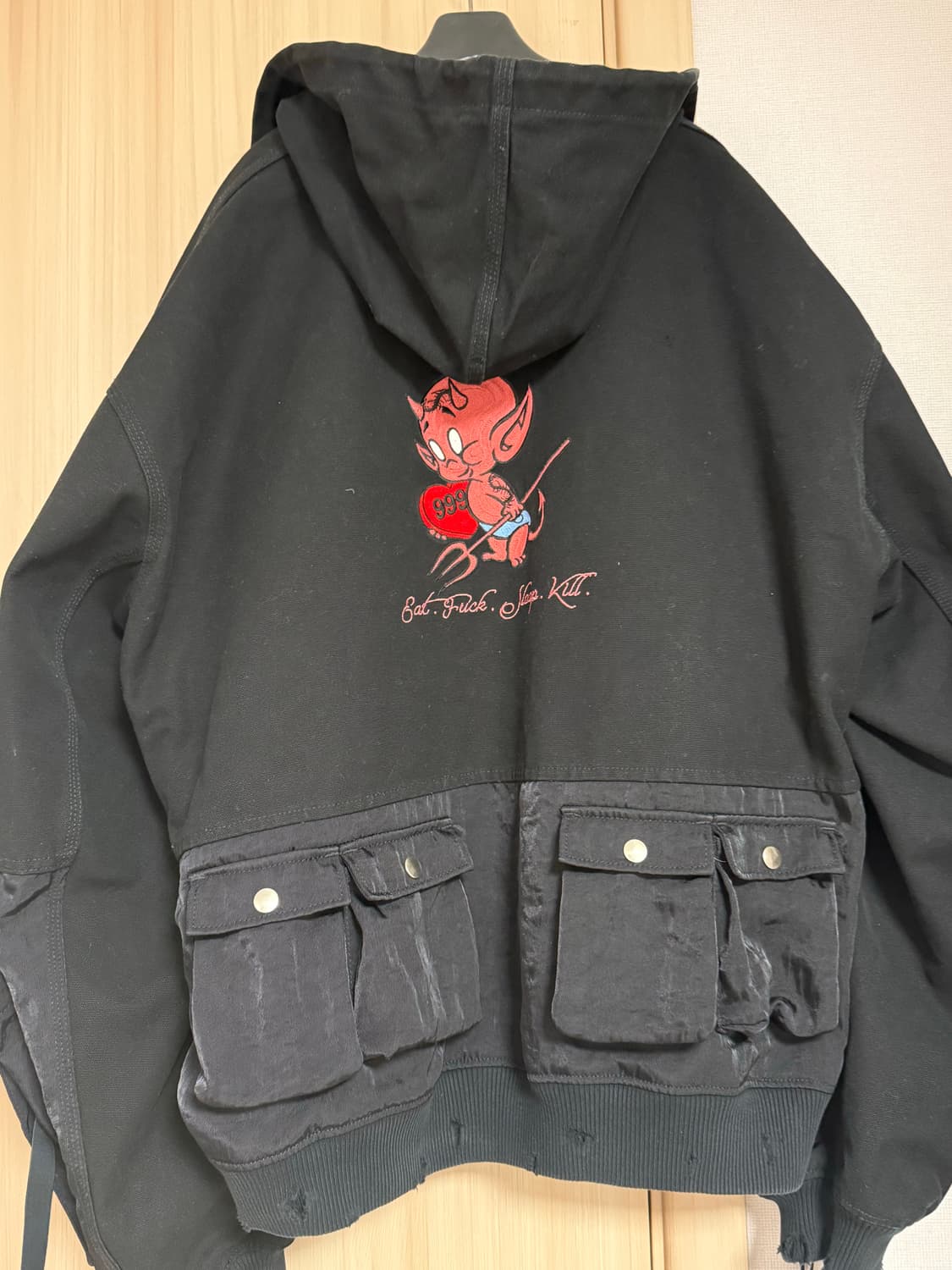 키딜 액티브 자켓 블랙 상품이미지2