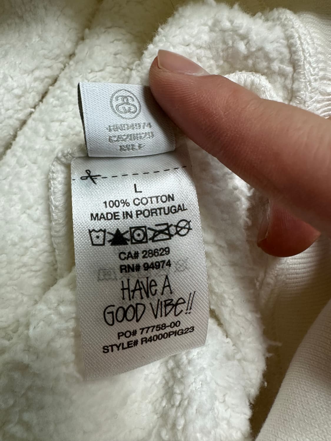 스투시 Buiit touch World Wide 후드티  상품이미지5