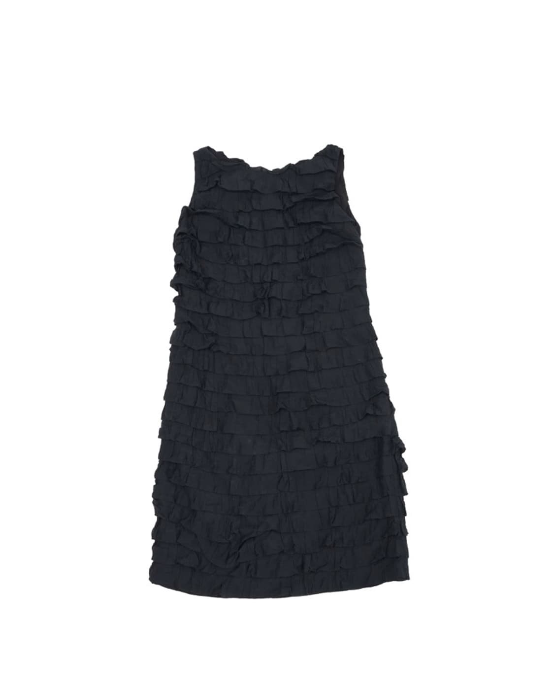 블랙 러플 드레스 Black ruffle dress 상품이미지7