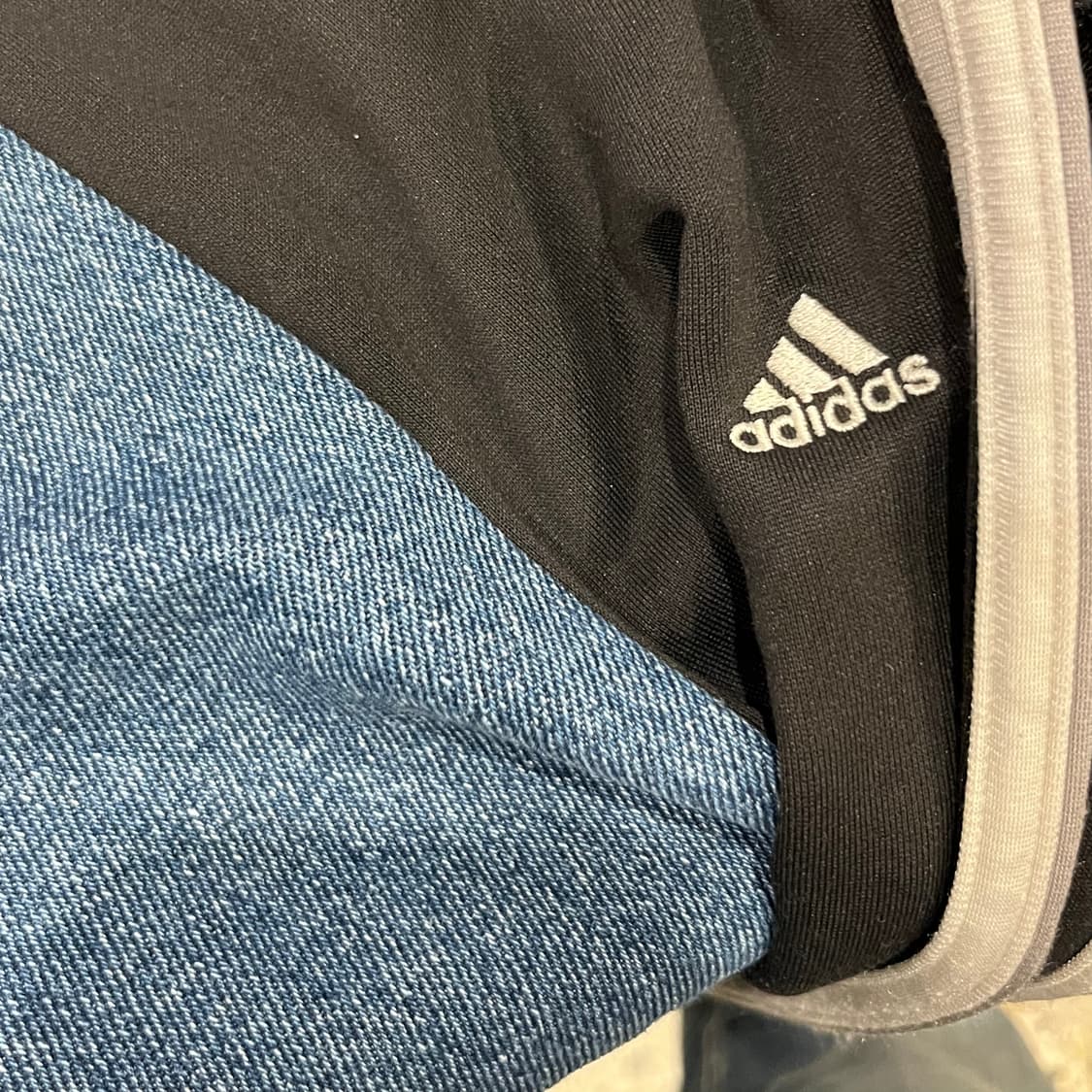 Adidas 아디다스 커스텀 데님 조거 팬츠  상품이미지10