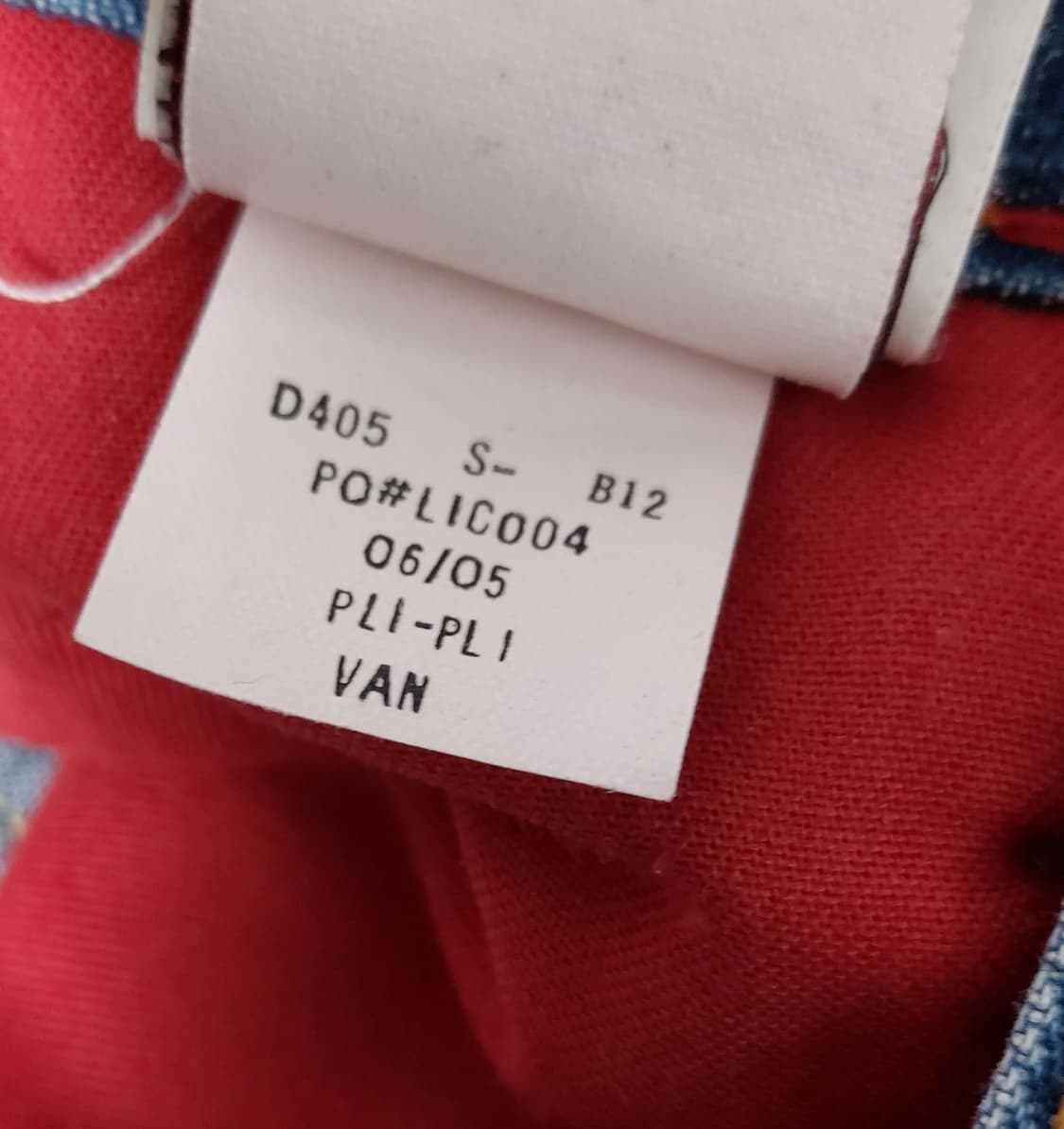 타미힐피거 레드라벨 데미지 데님 팬츠 (34) 상품이미지6