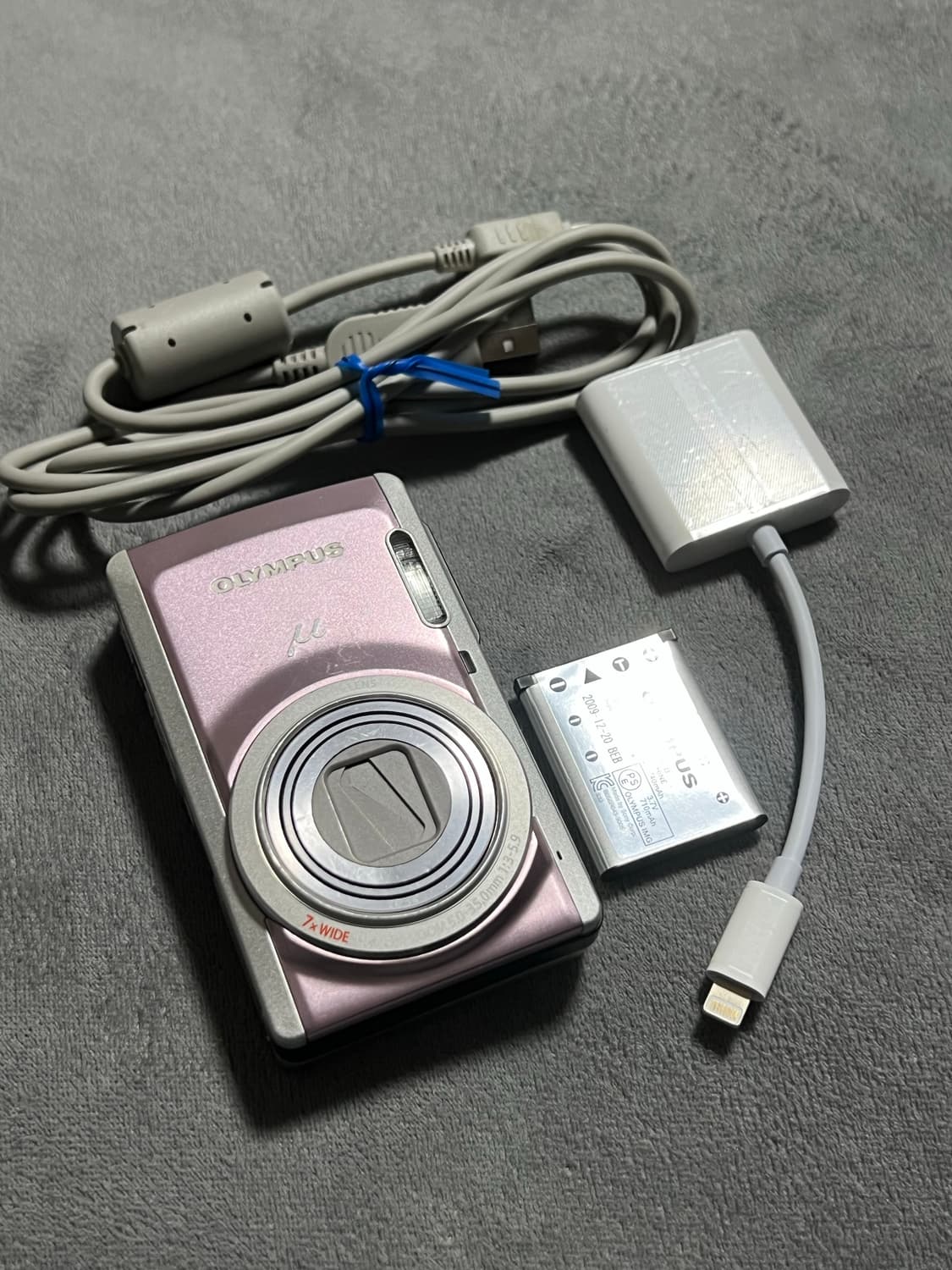 하투하 디카 올림푸스 뮤 7040 초 레어 핑크 상품이미지3