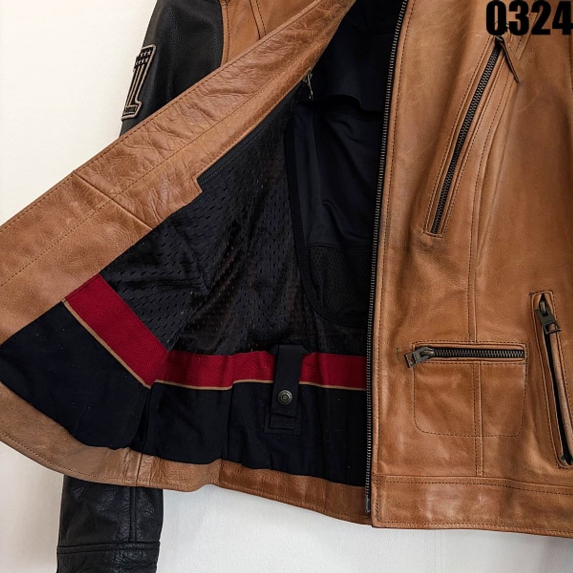 할리데이비슨 여성용 바이커 레더 자켓 M 0324 상품이미지4