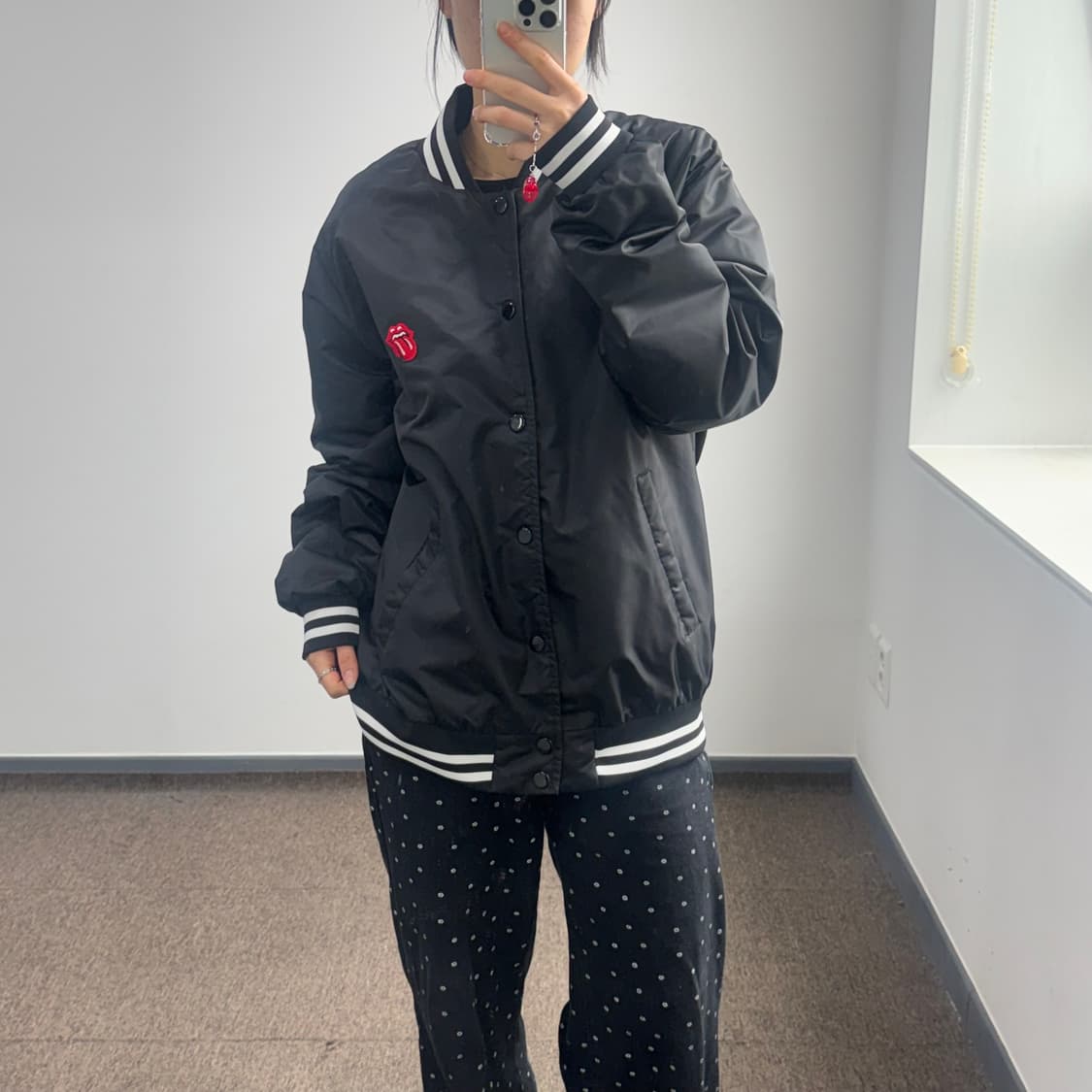 The Rolling Stones 롤링스톤스 스몰로고 아노락자켓  상품이미지2