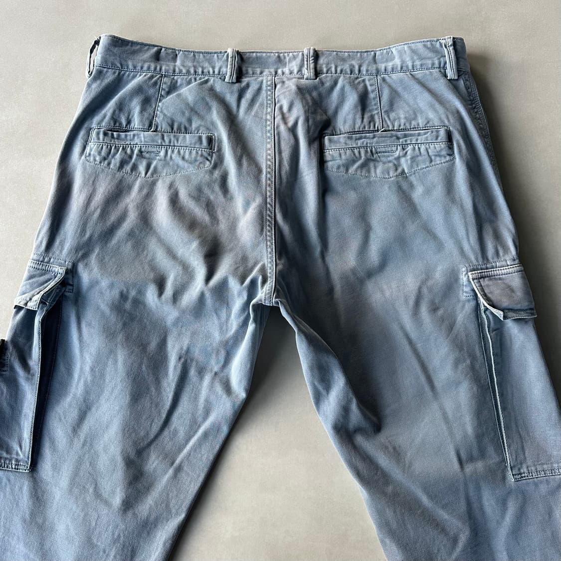 [34인치]스톤아일랜드 선페이드 와펜 카고 팬츠 상품이미지9