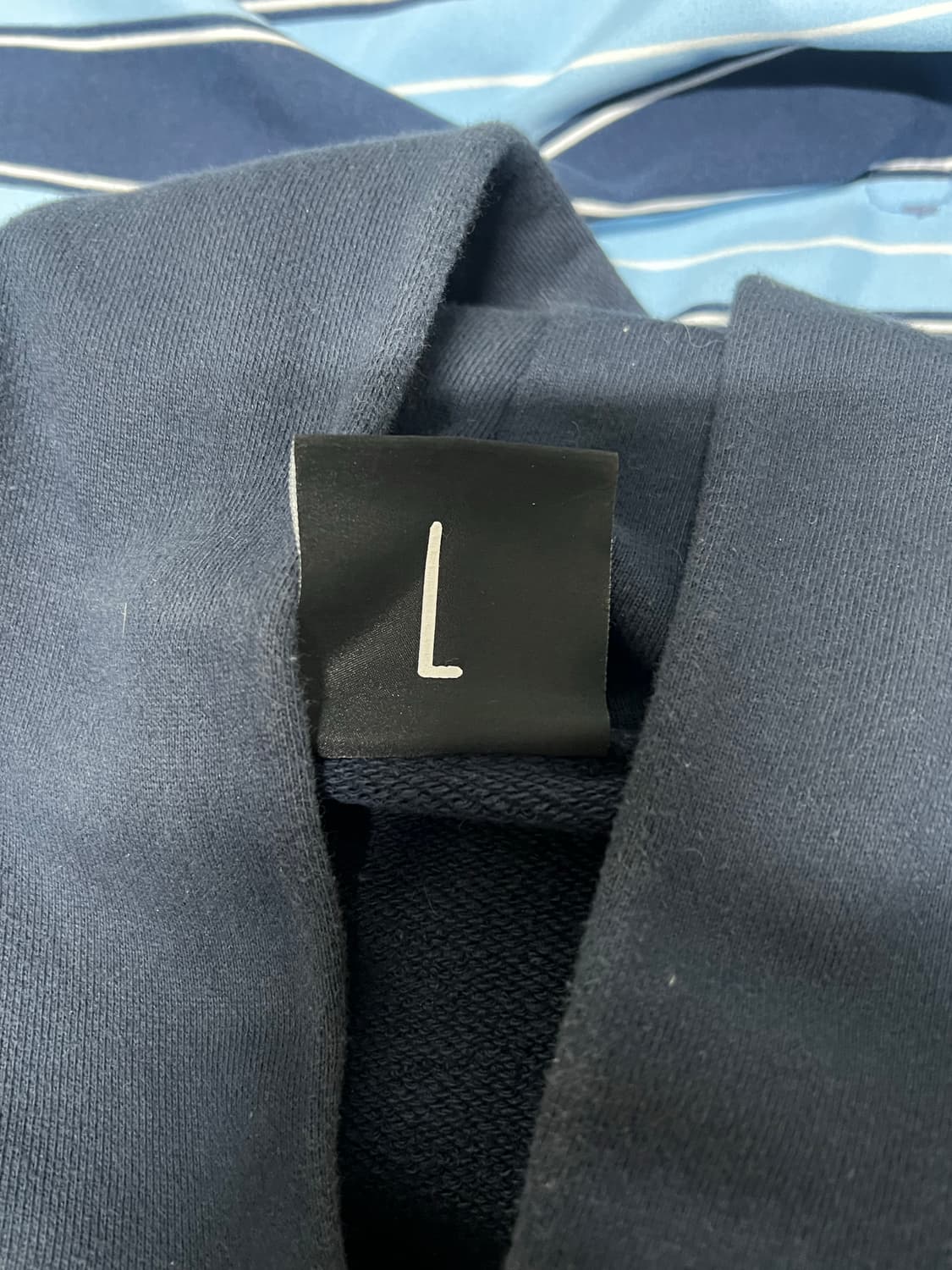 소프트오피스 후드 네이비 L 상품이미지3