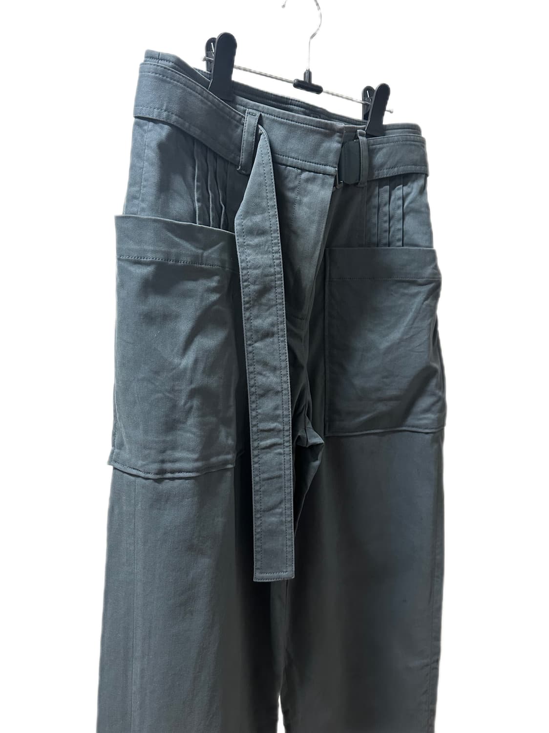 (새상품) system 하이웨스트 와이드 벨트 팬츠 상품이미지1