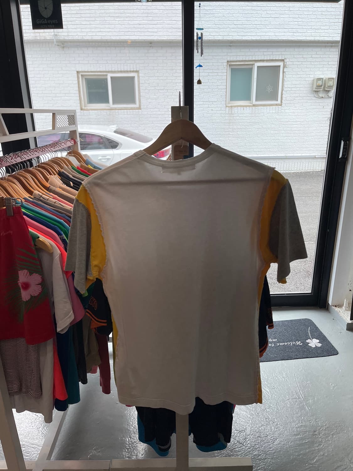 Comme des garçon patch work shirt 상품이미지2