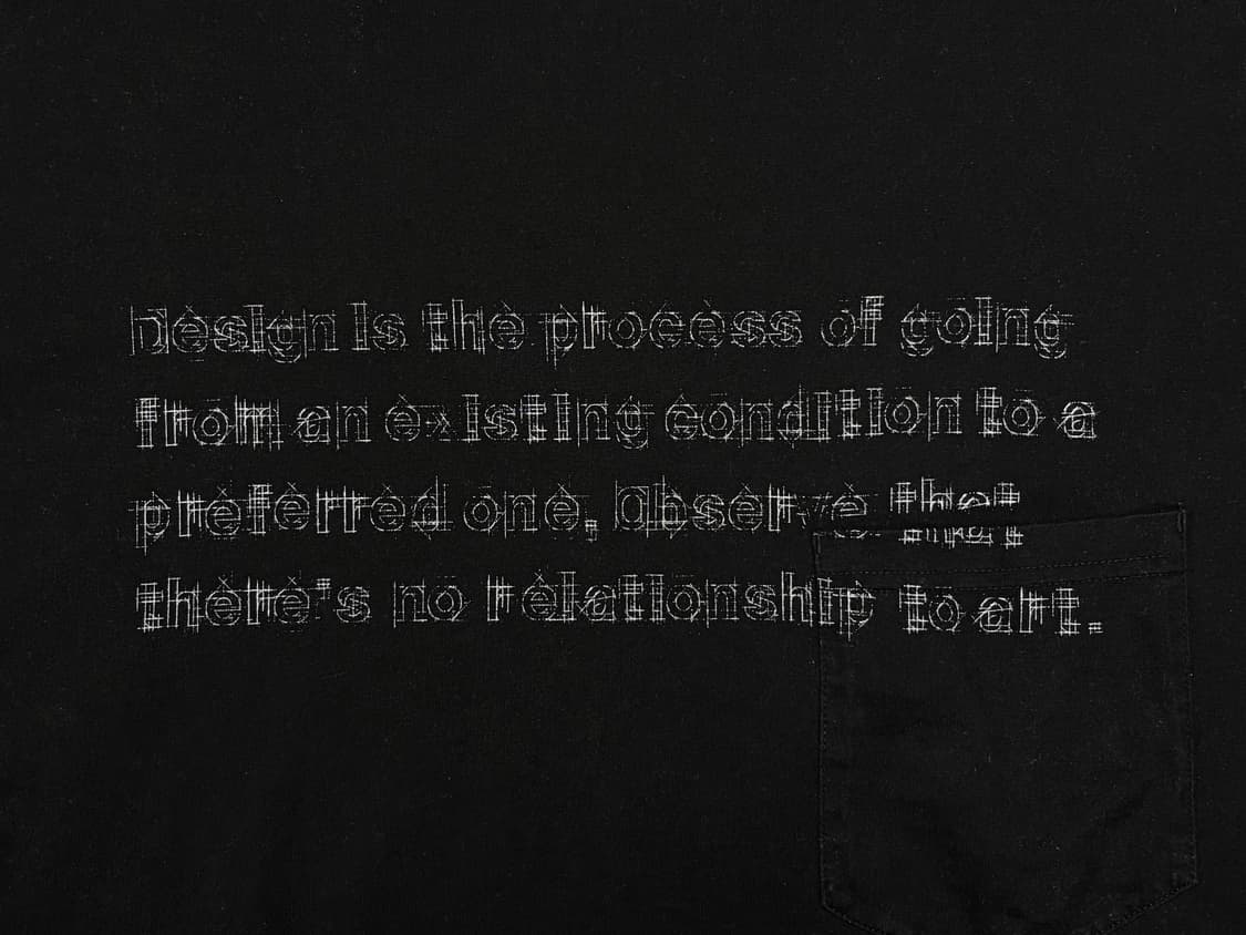 Design is... T-shirt 상품이미지3