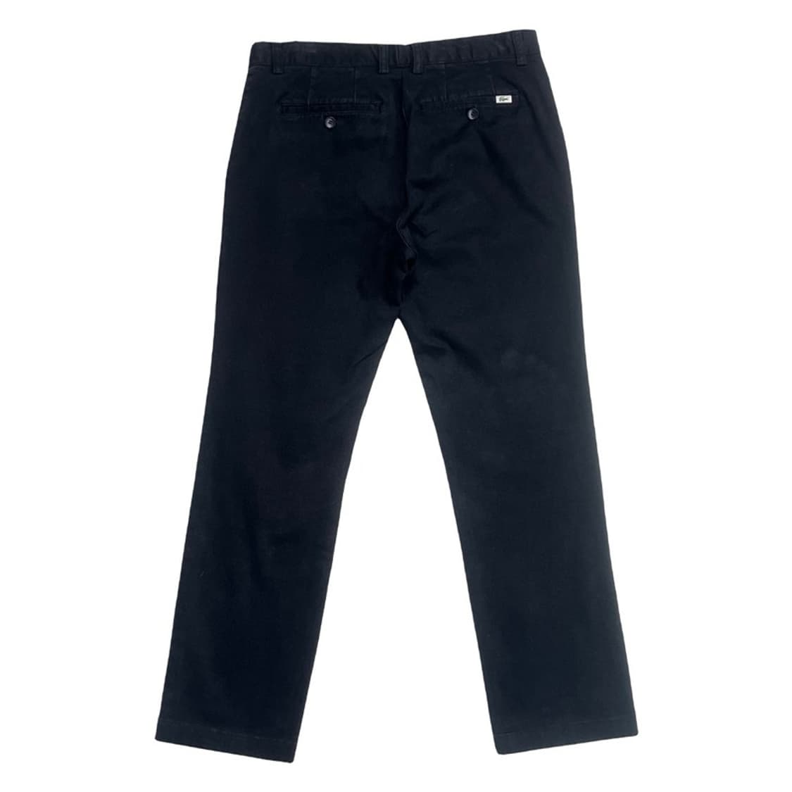 LACOSTE 슬림핏 코튼 팬츠 블랙 FR 40 / US 32 상품이미지6