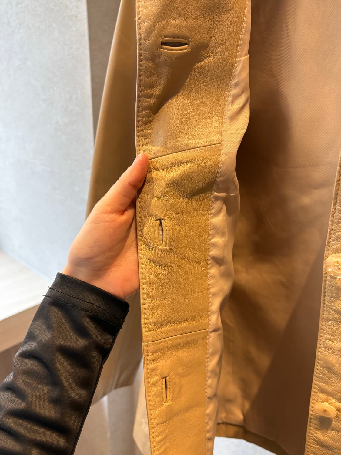 Leather jacket 상품이미지4