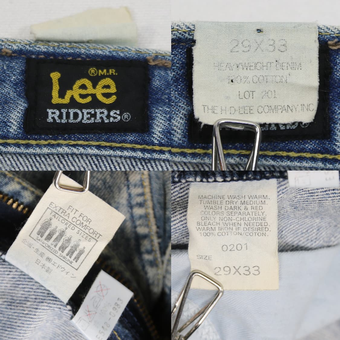 Lee RIDERS 0201 데님 팬츠 (여성용 28) 상품이미지5