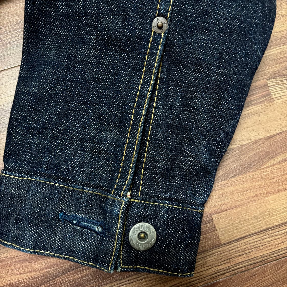 fuct 퍽트 일제 셀비지 1세대 타입1 지쟌 지잔 트러커 데님 자켓 상품이미지5