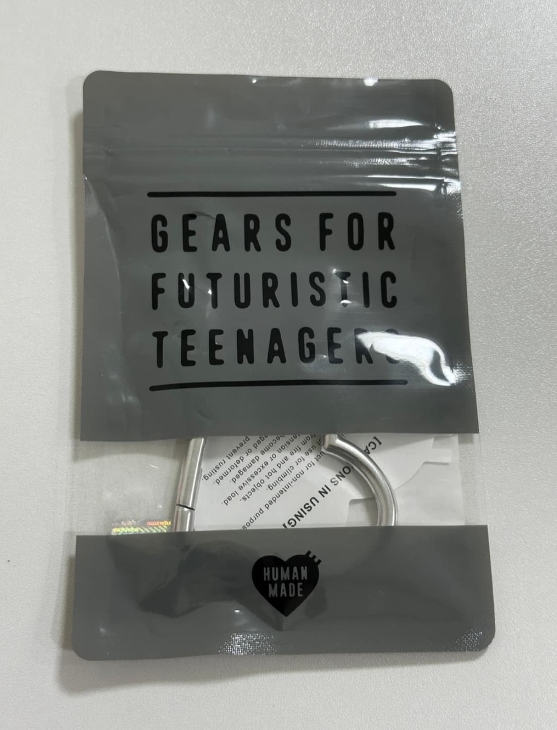 [휴먼메이드] 하트 카라비너 실버 상품이미지1