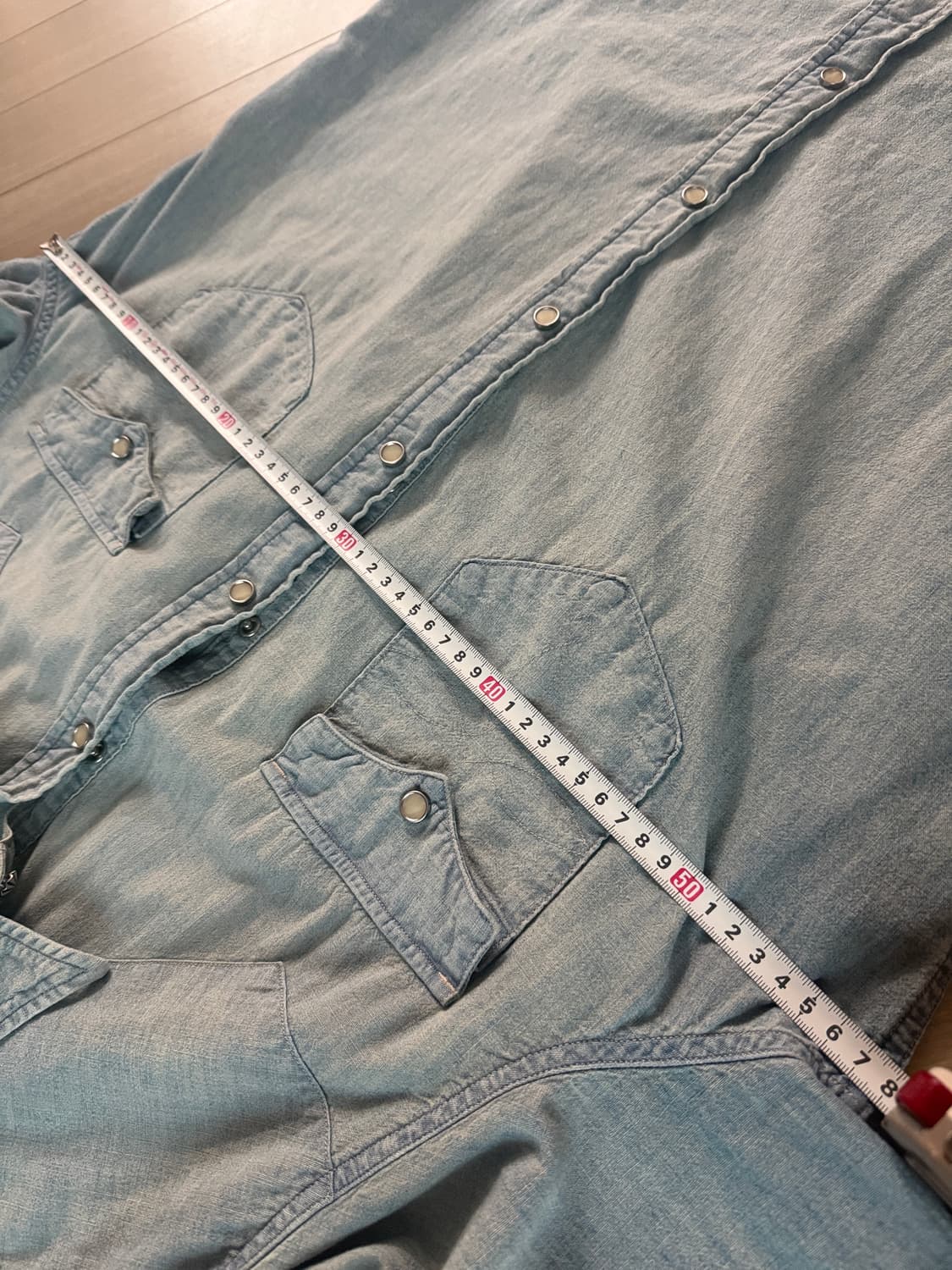 rrl 더블알엘 샴브레이 웨스턴 xl 상품이미지6