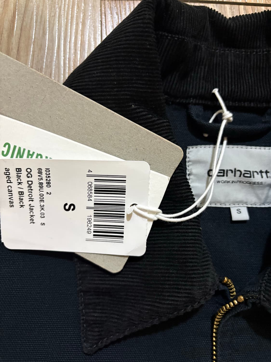 칼하트윕 og 디트로이드자켓 S블랙 상품이미지2