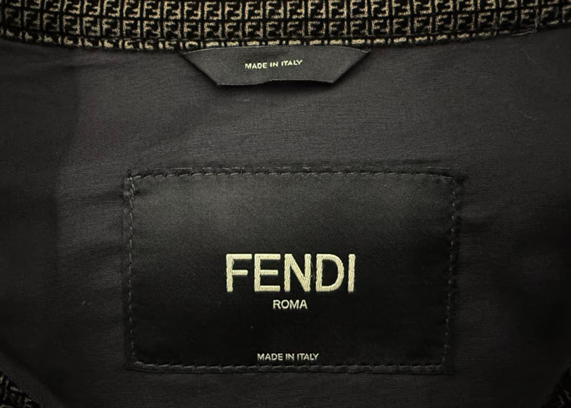 펜디 FF 체크 로고 셔츠 자켓 상품이미지9