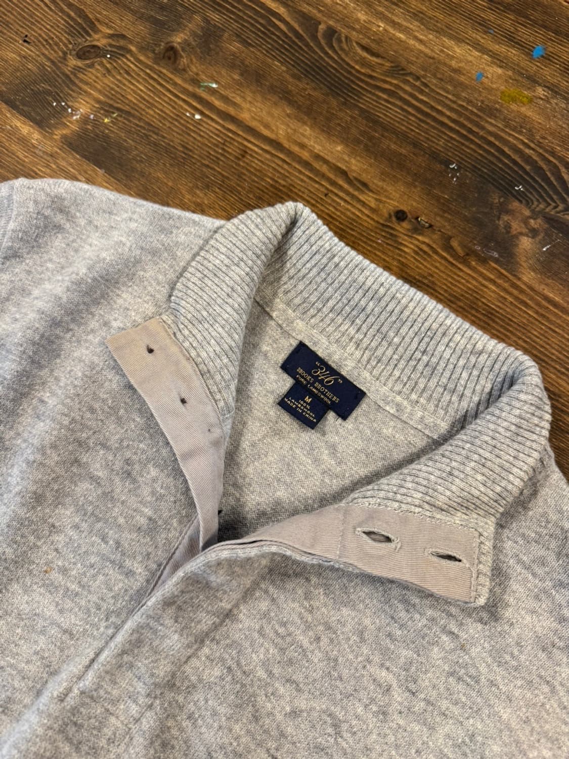 브룩스 브라더스 메리노울 니트 100 상품이미지9