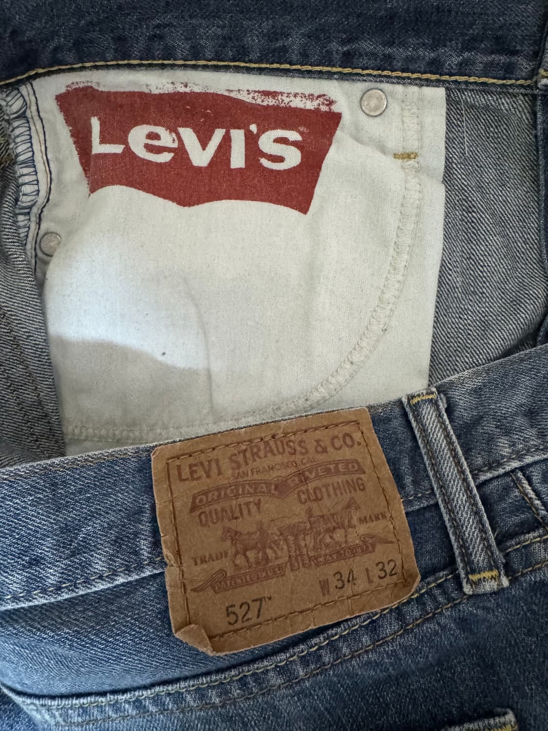 리바이스 527 부츠컷 플레어진 상품이미지4