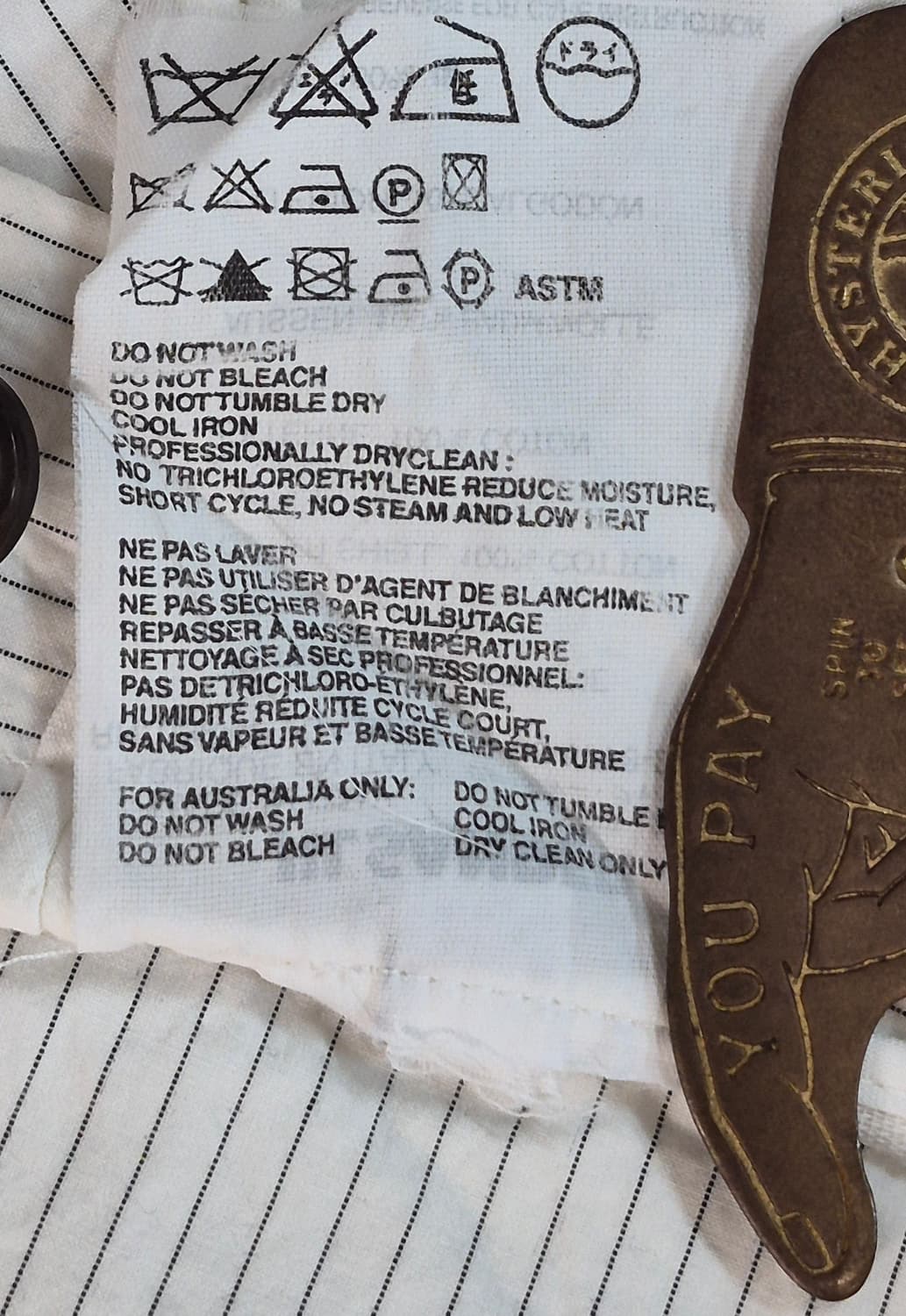 JIL SANDER Micro-Pinstripe Trousers (38) 상품이미지5