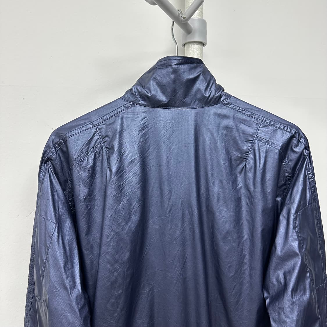 디젤 55dsl 로고 나일론 바람막이 블루종 자켓 상품이미지8