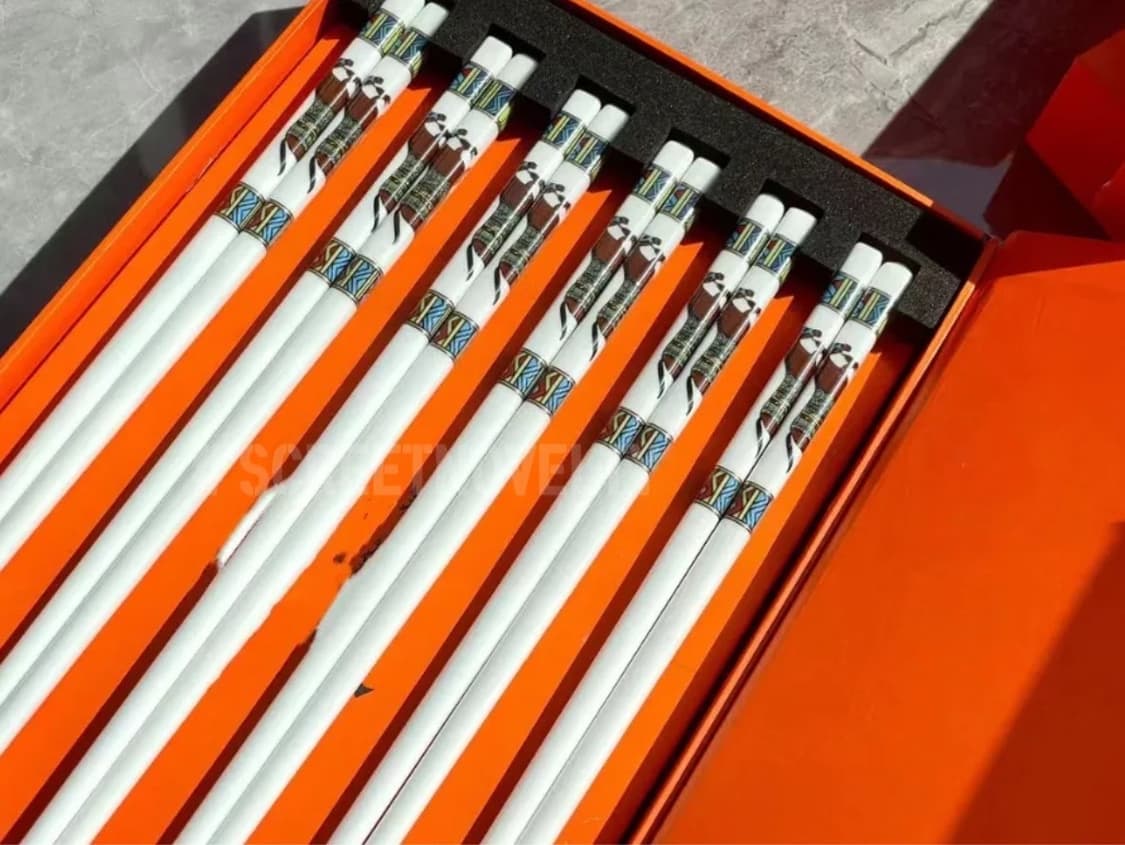 에르메스 고급 세라믹 
젓가락 5벌 세트 선물포장 무료배송 상품이미지4