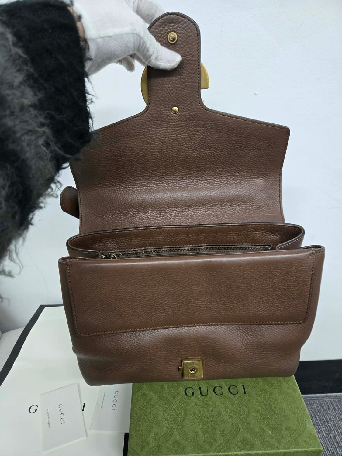 [보증서 정품] 구찌 마몬트 GG 숄더백 상품이미지1