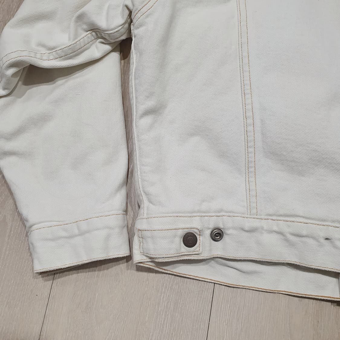 리바이스 빈티지 90s 쉐르파 트러커 자켓 화이트 (100) 상품이미지5