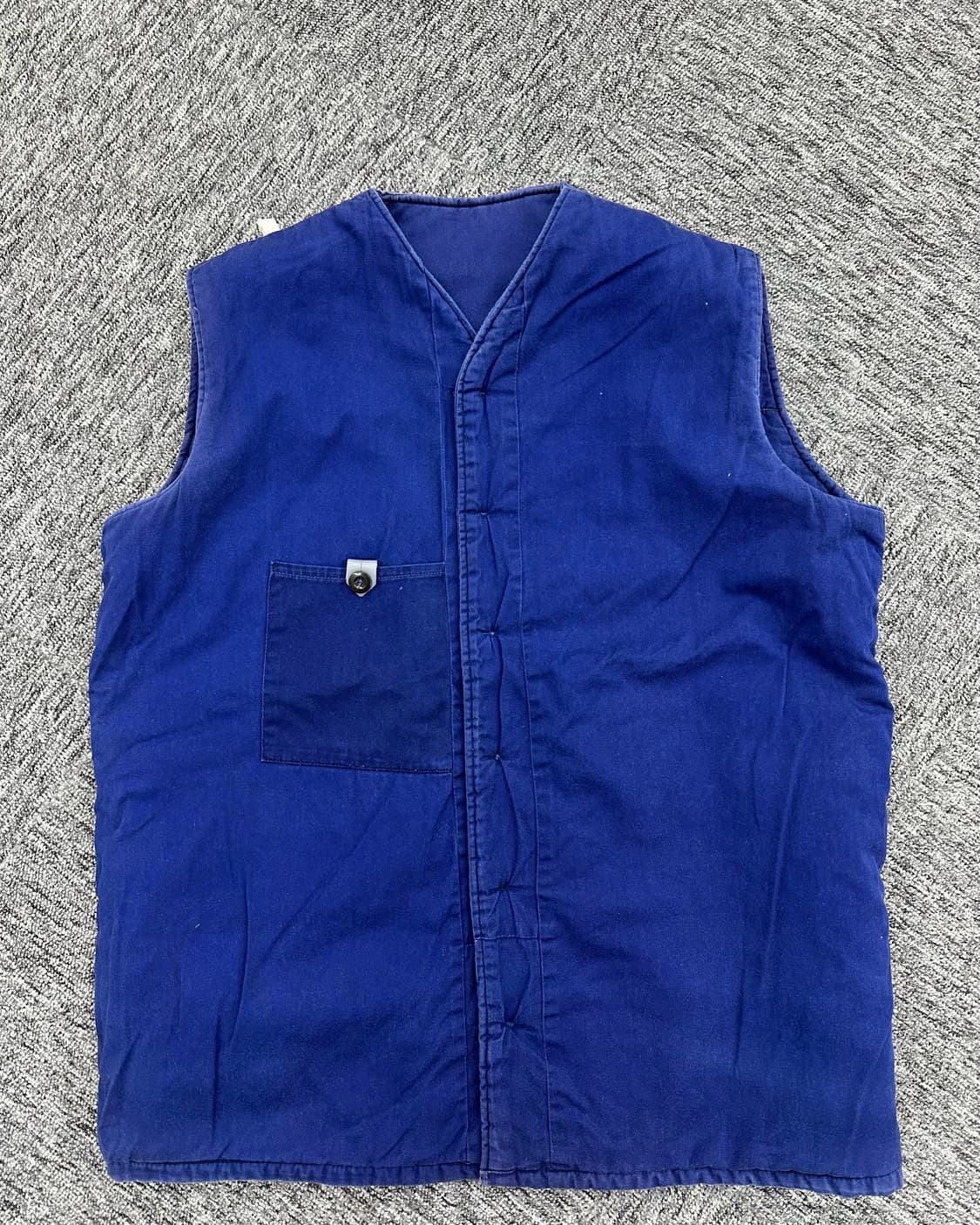 (XL)프렌치 누빔 워싱 베스트-M1227 상품이미지6