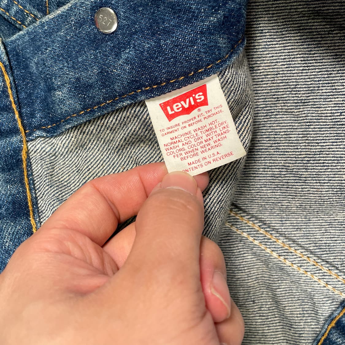 Levis 리바이스 청자켓 데님 트레커 자켓 상품이미지5