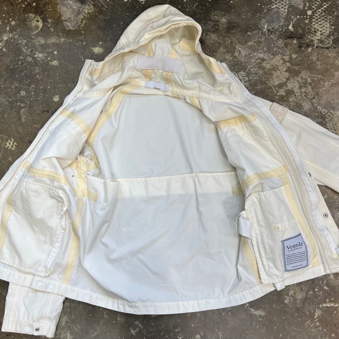 100) 스톤아일랜드 후드 방풍자켓 점퍼 공용 상품이미지5