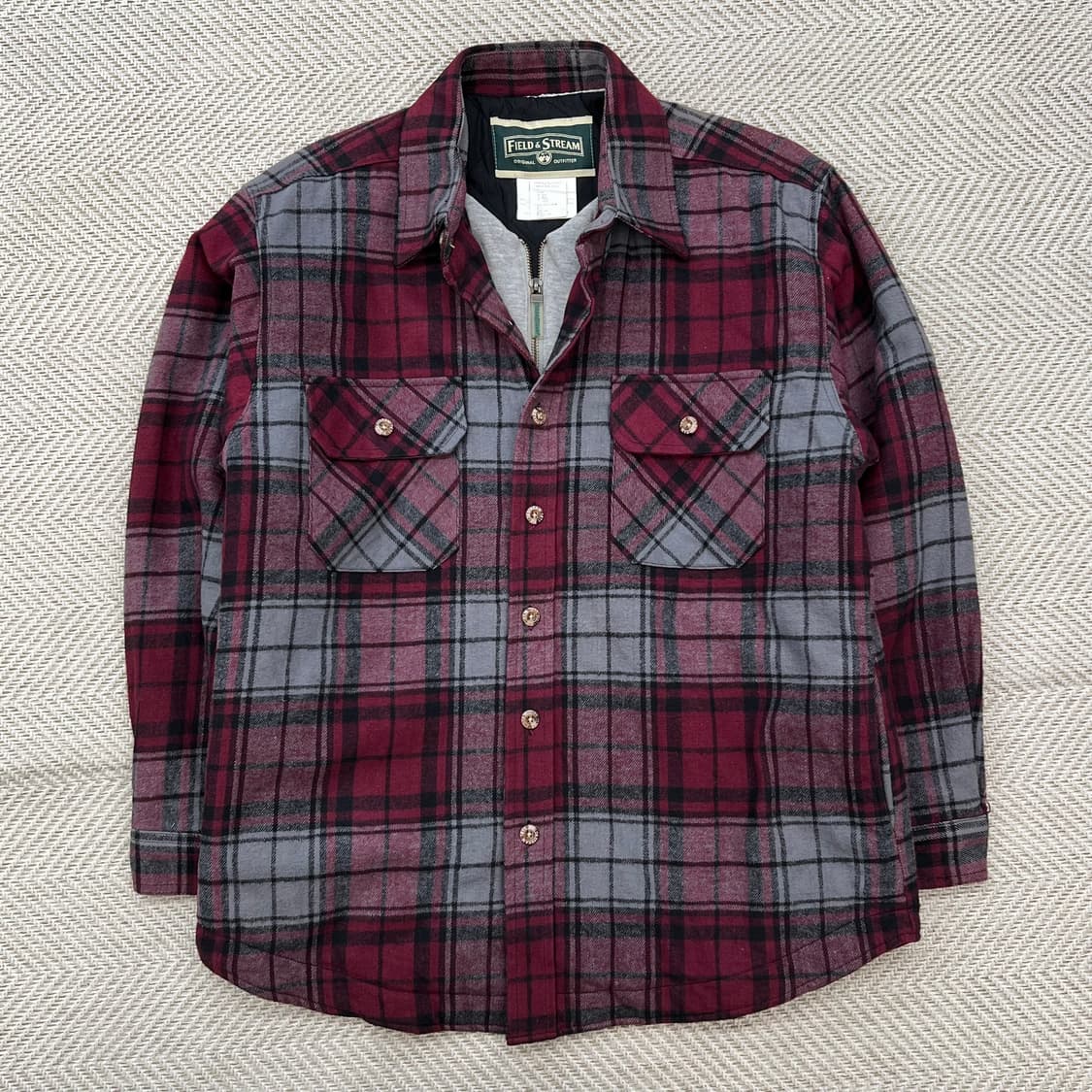 필드앤스트림 레이어드 셔츠자켓 r2913 상품이미지5