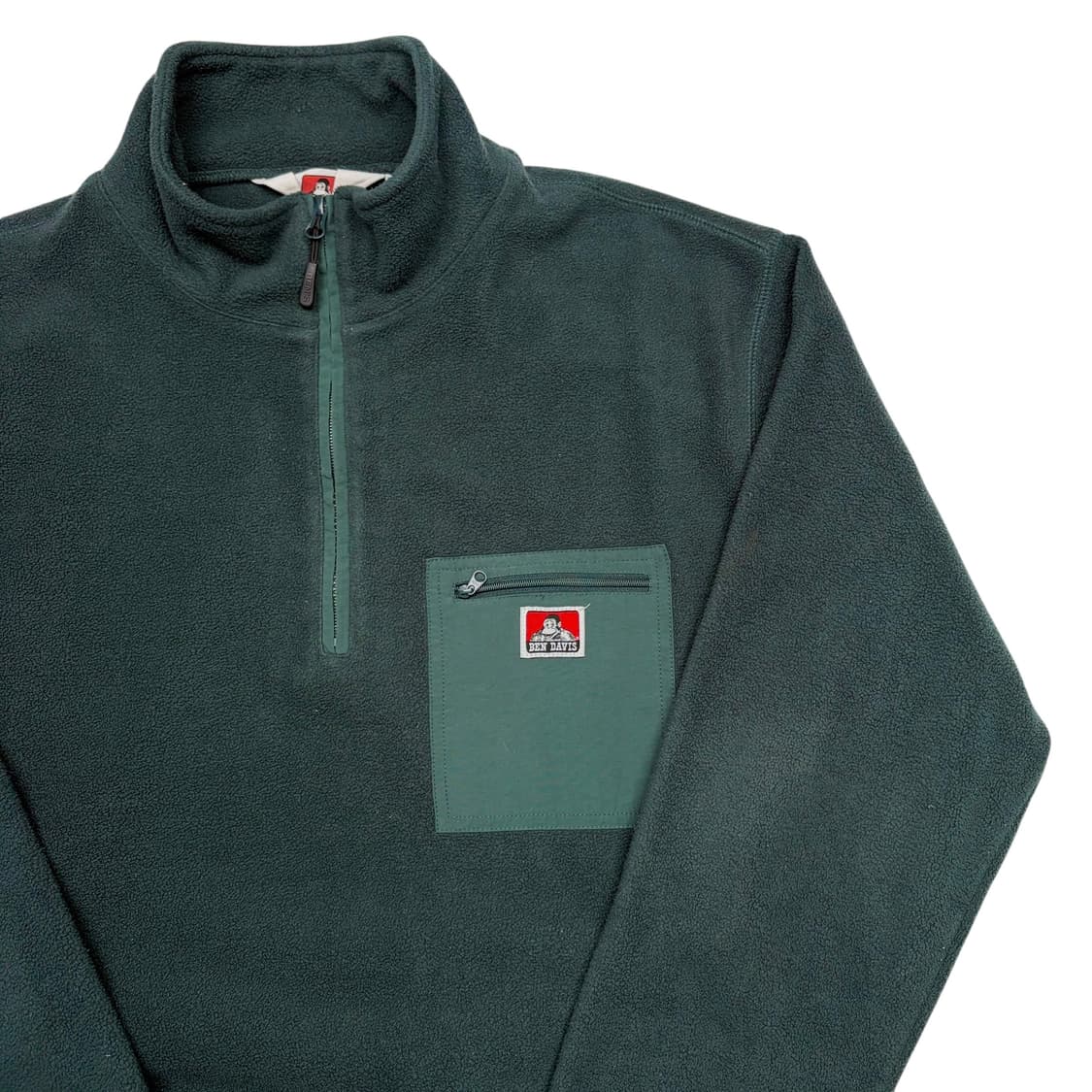 벤 데이비스 재팬 그린 하프 플리스 자켓 L 상품이미지2