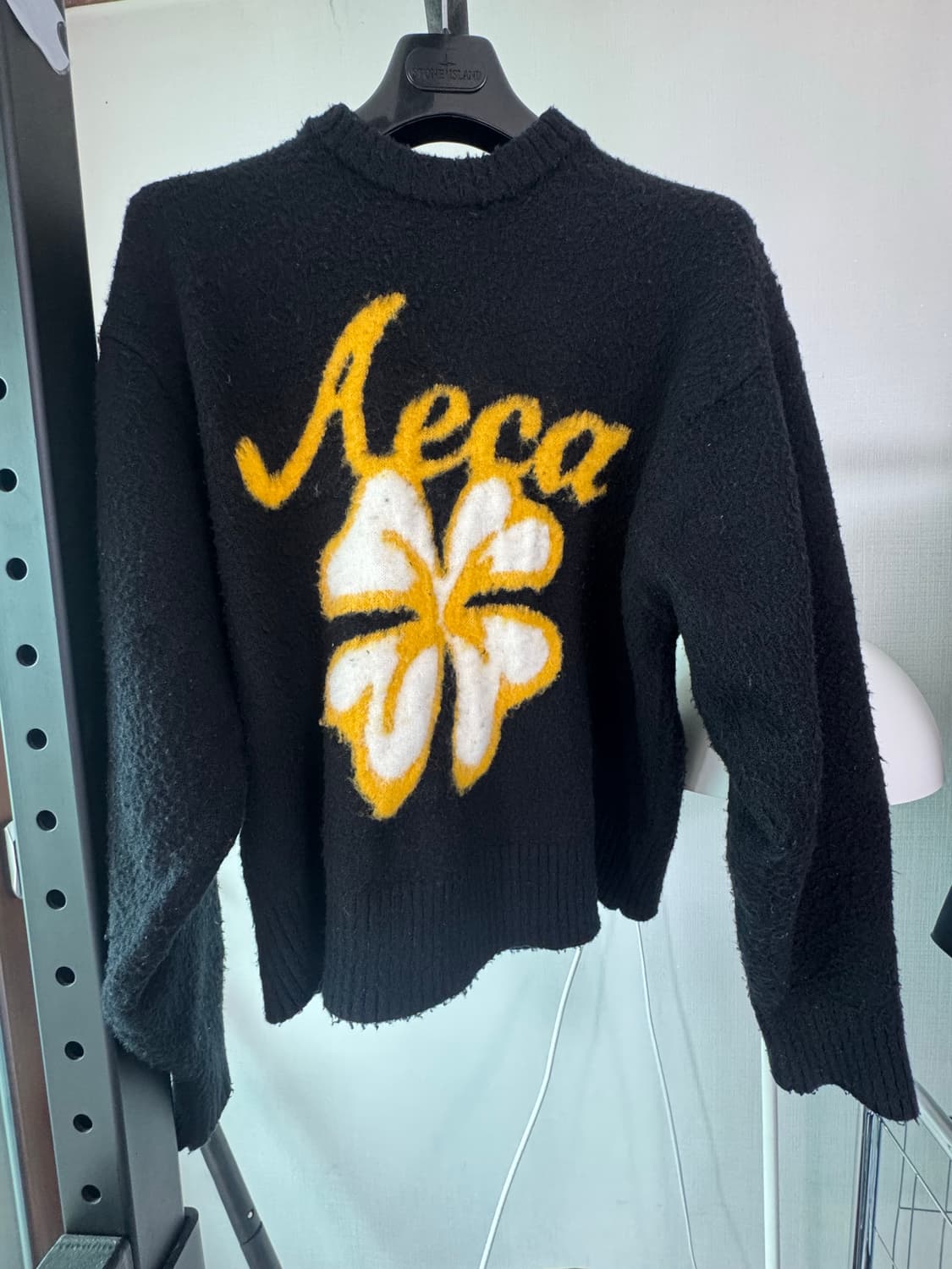 에이카화이트 니트 상품이미지1