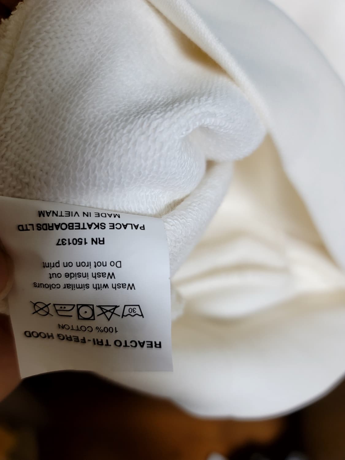 팔라스 리액토 트라이퍼그 후드 화이트 - 23SS 상품이미지5