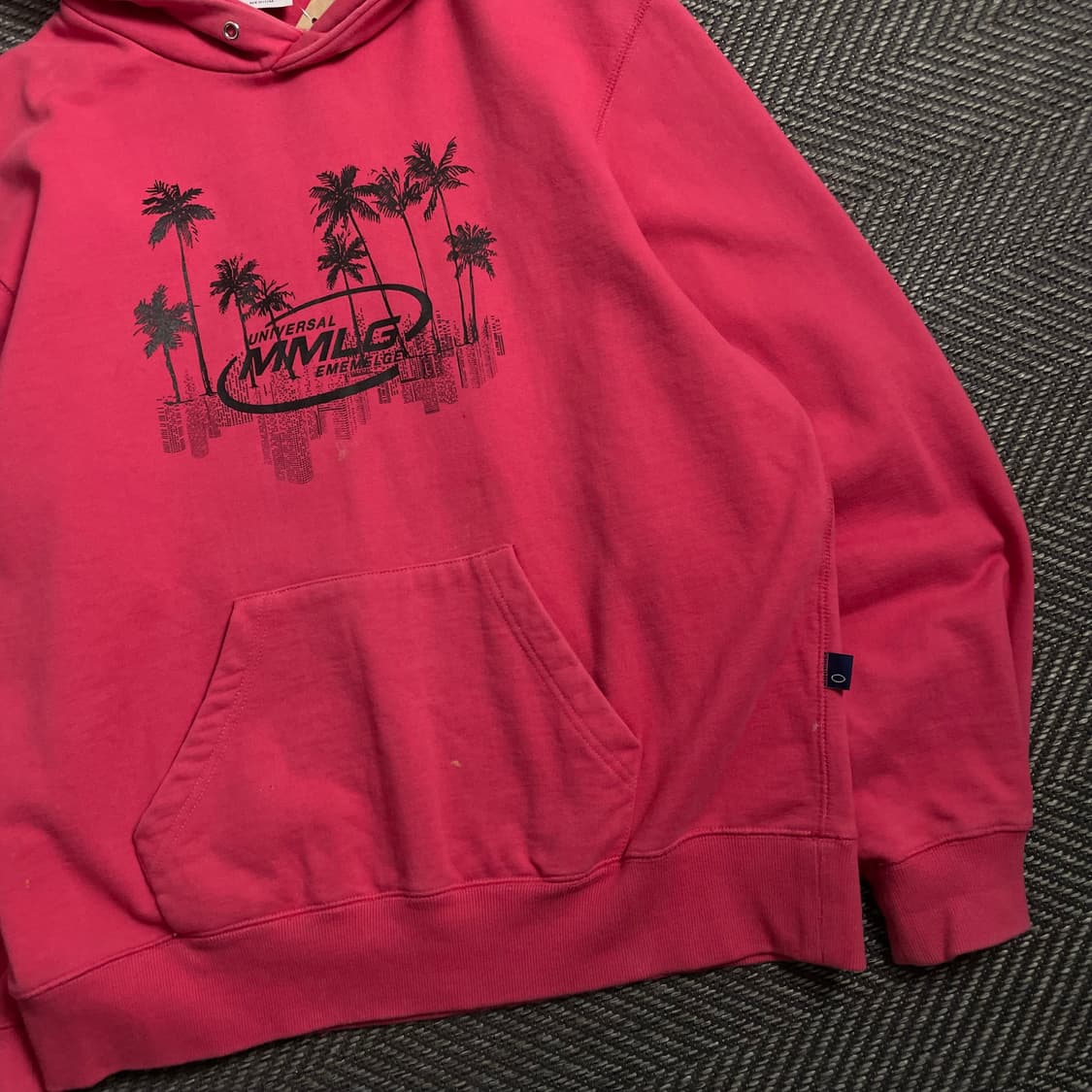 87mm Mmlg 빅로고 박시핏 후드 티셔츠y 4617 상품이미지3