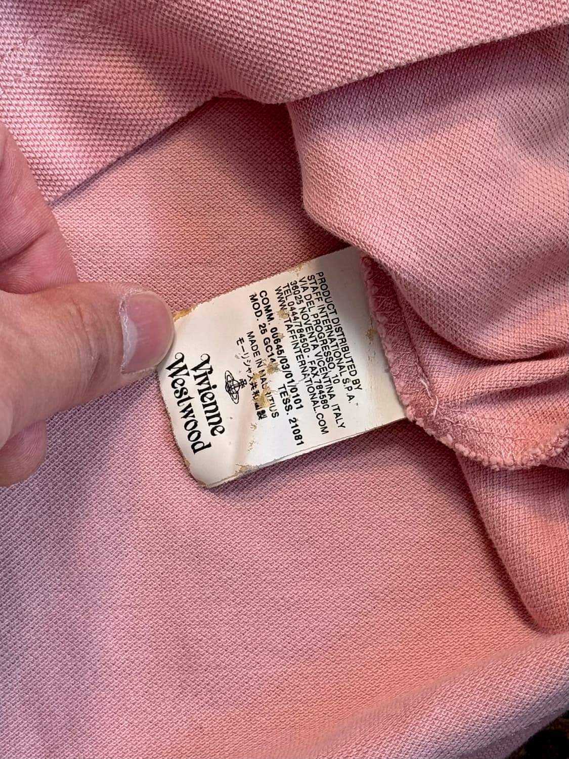 비비안 웨스트우드 피케셔츠 상품이미지5