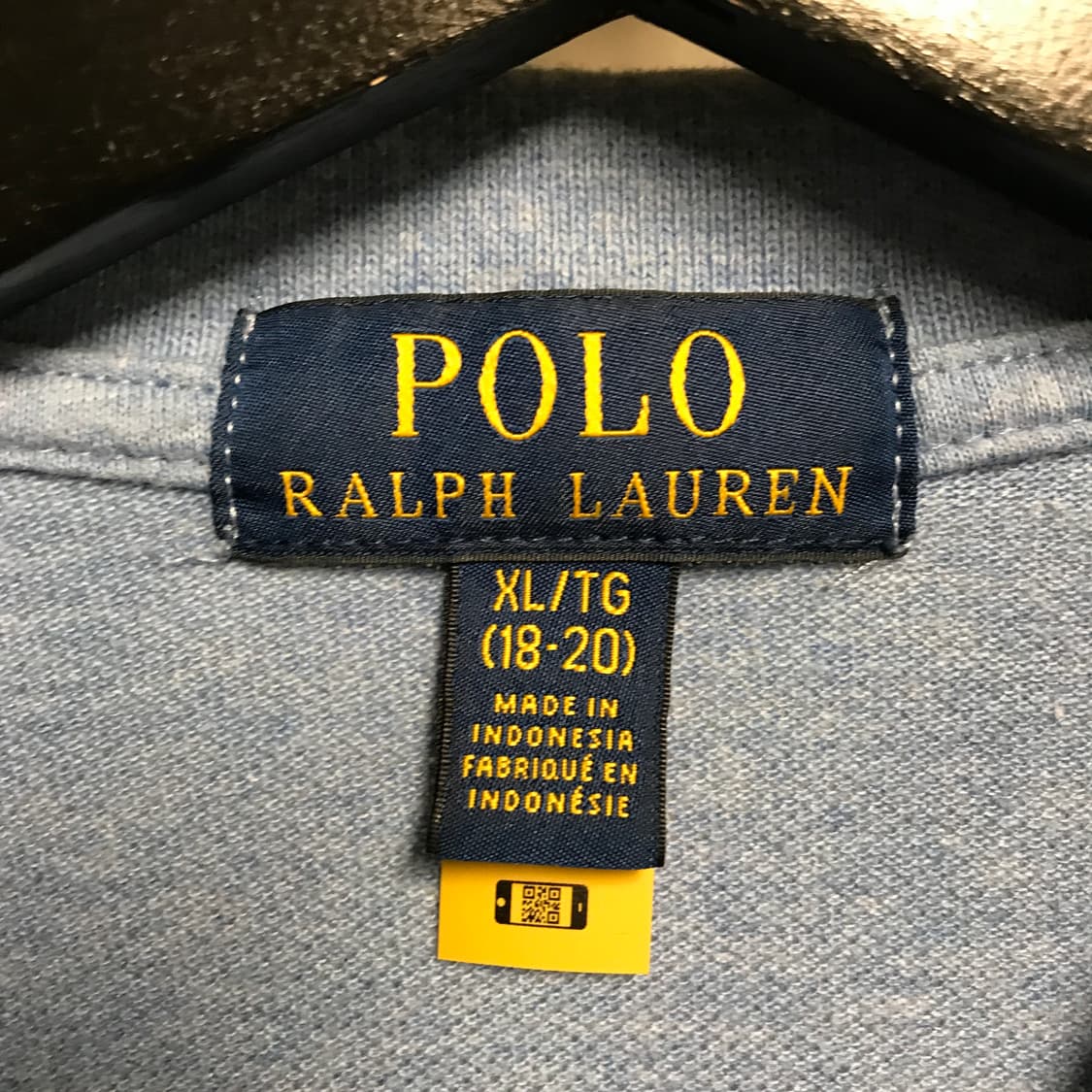 폴로 랄프로렌 QR PK 반팔 카라티 스카이블루 XL18-20 상품이미지5