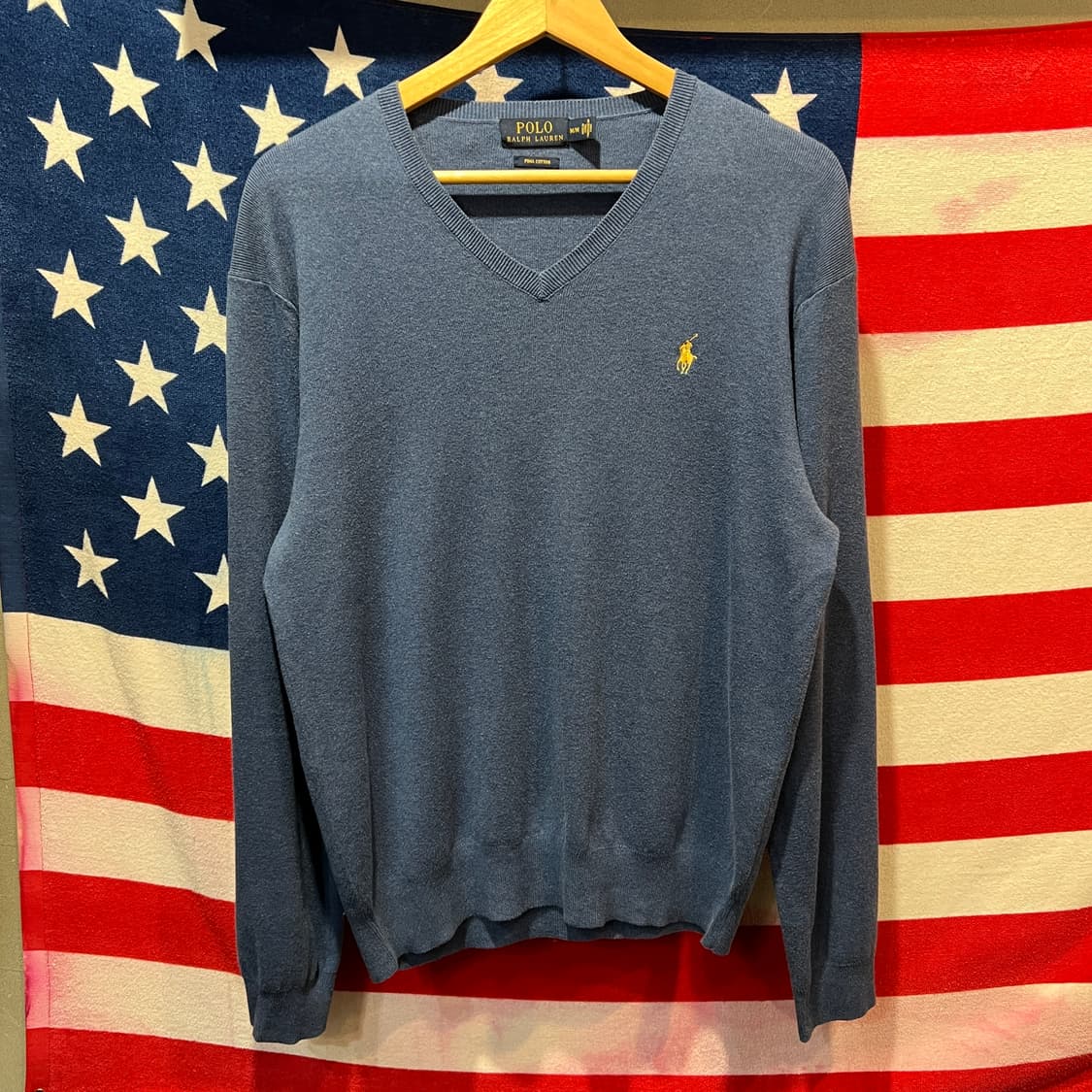 폴로 랄프로렌 브이넥 니트 상품이미지1