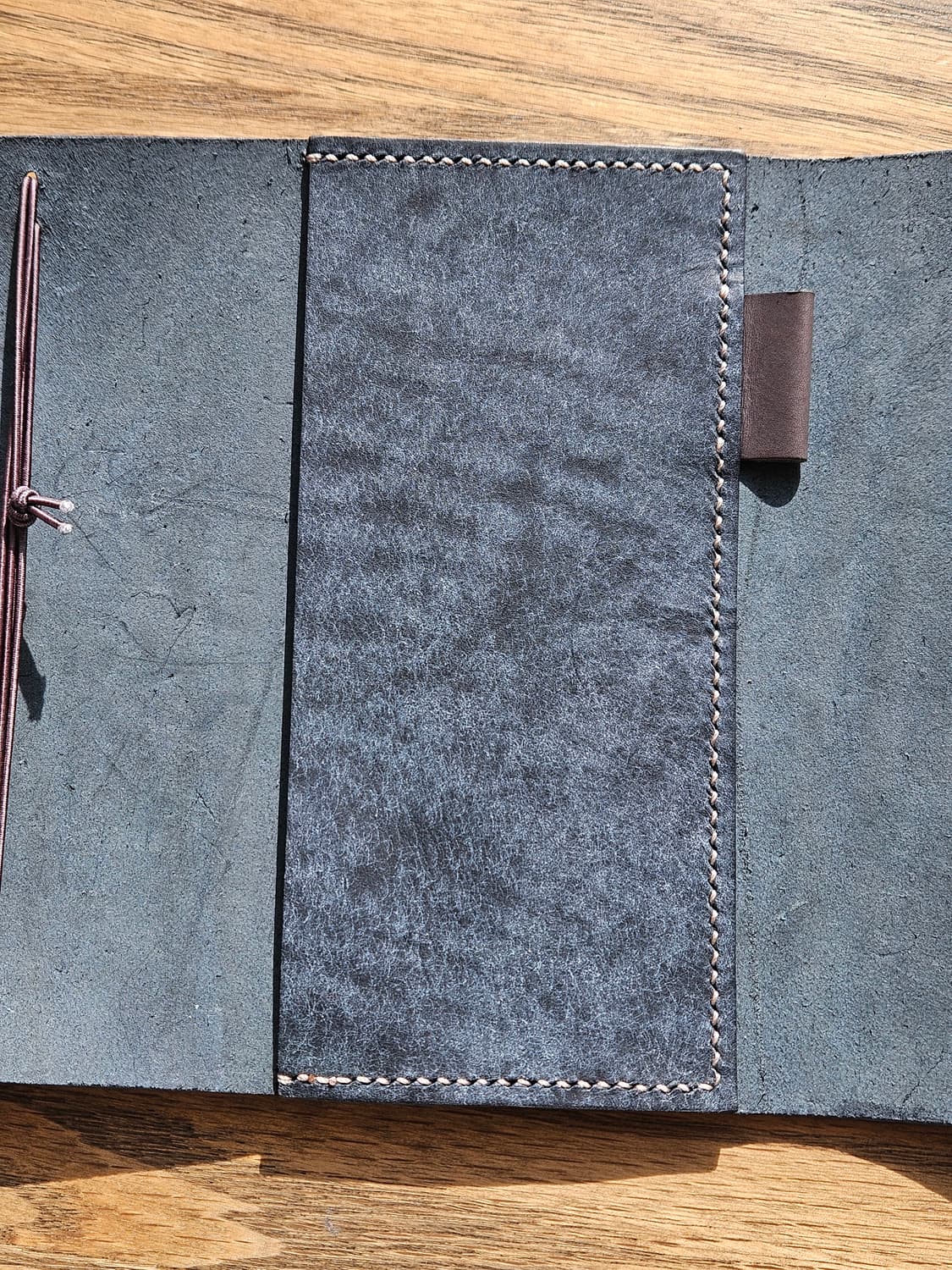 A6 다이어리 가죽 커버 /트라이폴드 / #히비노 #미도리 #호보니치 상품이미지3