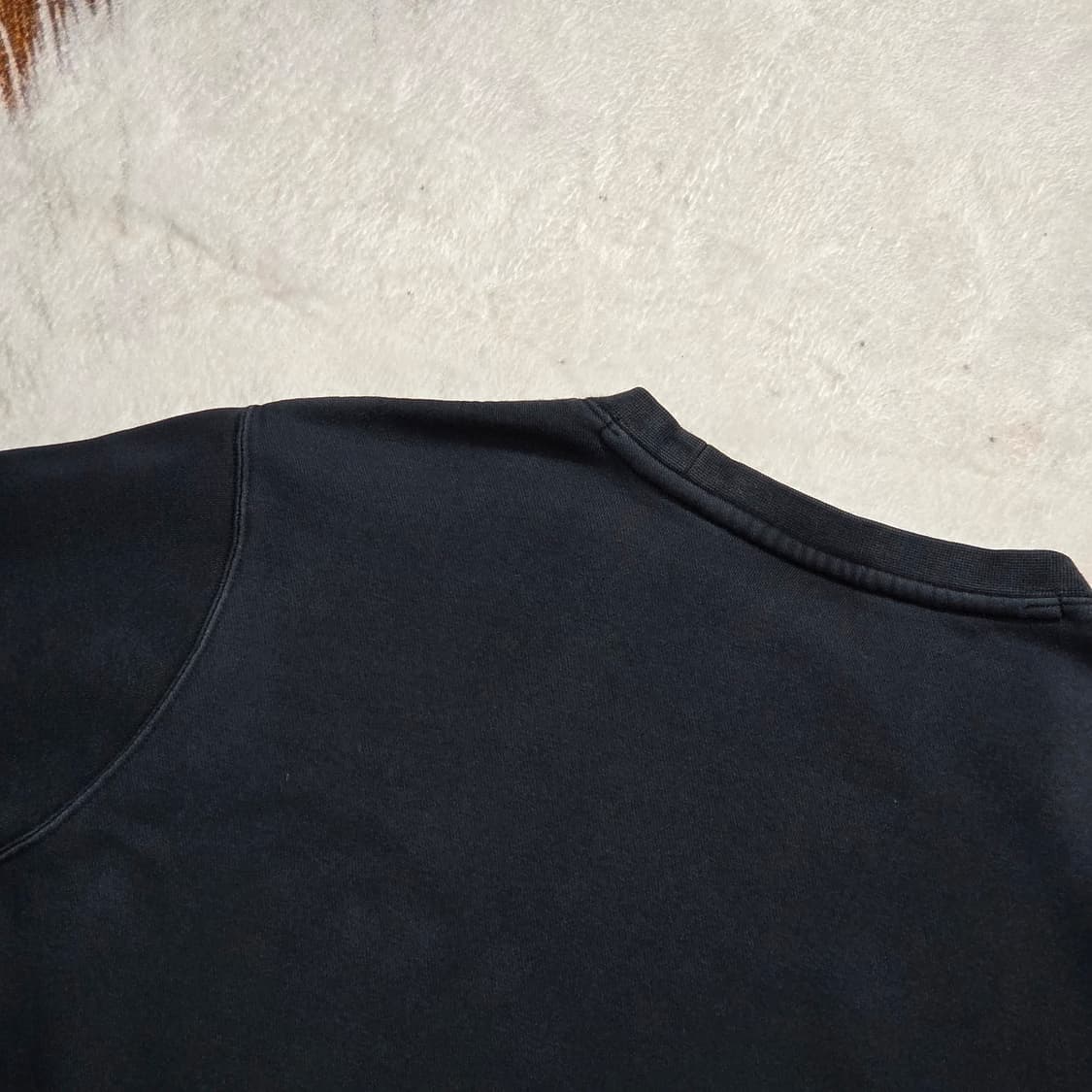 나이키 스마일 프린팅 약기모 블랙 맨투맨 상품이미지5