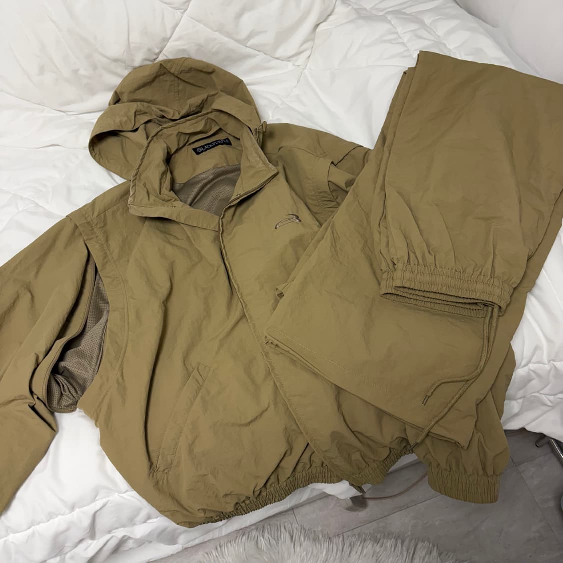 블랙퍼플 나일론 샌드베이지 set 상품이미지3