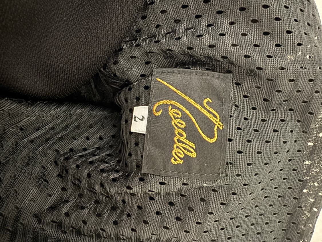 니들스 hd 트랙팬츠 검정핑크 2사이즈 상품이미지3