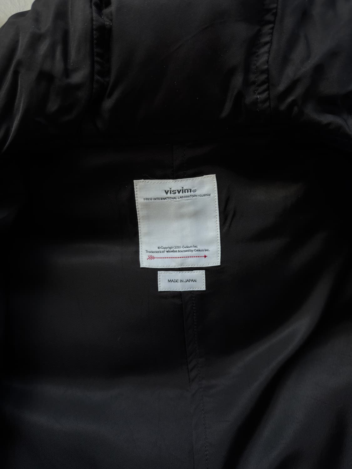 비즈빔 22AW 발데즈 다운 블랙 상품이미지4