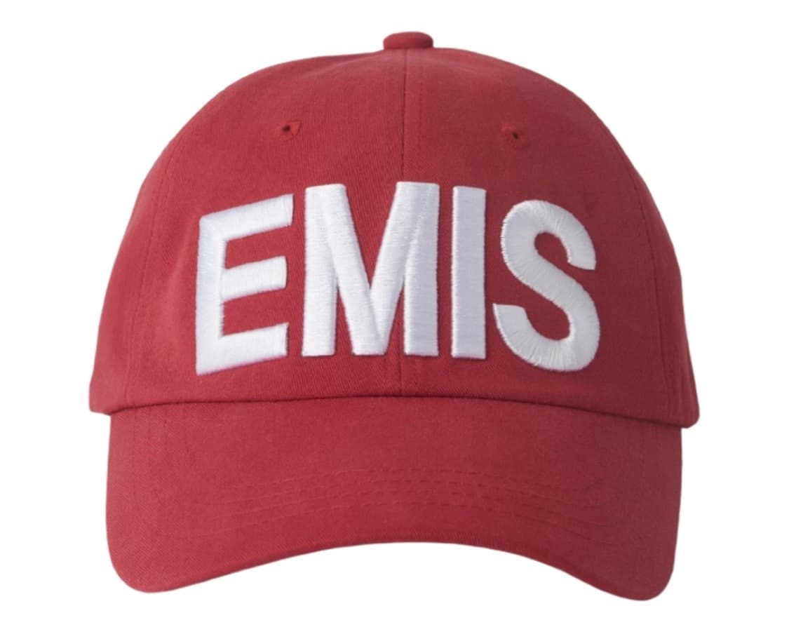 이미스 빅로고 레드 볼캡 상품이미지1